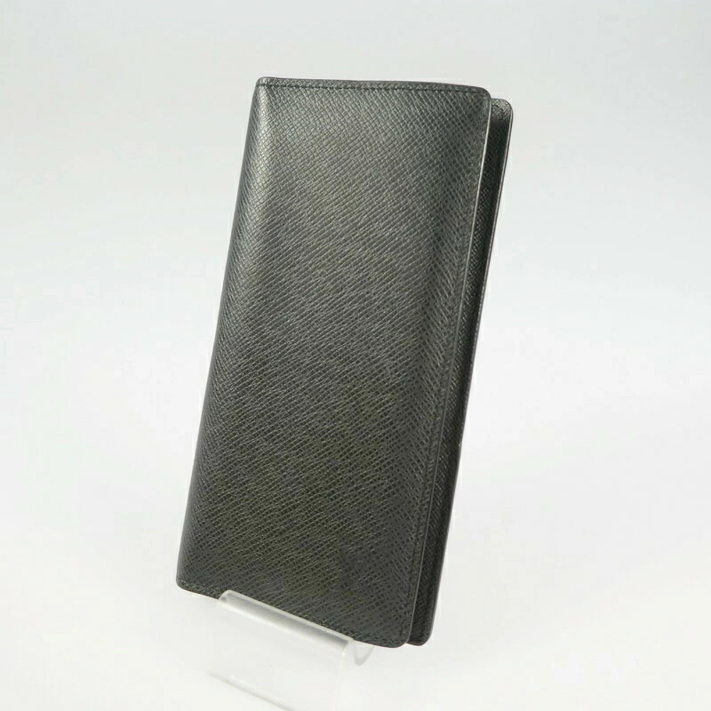 Louis Vuitton Taiga Portefeuille Brazza Bi fold Long Wallet